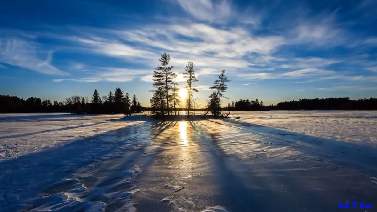 Photo of Walsh Island in winter